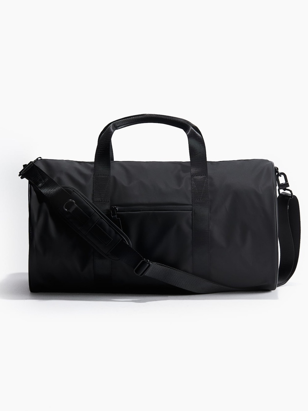 H&M Water-Repellent Sports Bag in black.